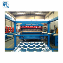 Trapezoidal Roof Glazed Tile Panel Roll Forming Machine